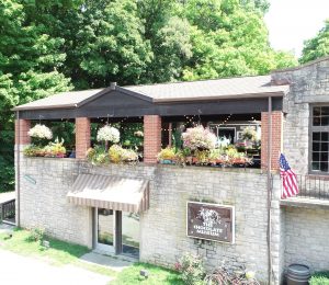 Frontage of the Chocolate Cafe and Museum Gift Shop.