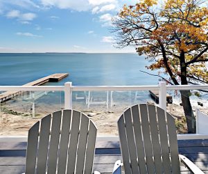 View from Put-in-Bay waterfront Condo balcony