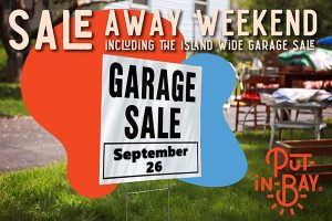 Island wide garage sale sign