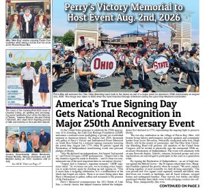 Put-in-Bay Gazette August ’25 – America’s True Signing Day Gets National Recognition in Major 250th Anniversary Event