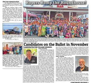 Put-in-Bay Gazette October ’25 – Candidates on the Ballot in November
